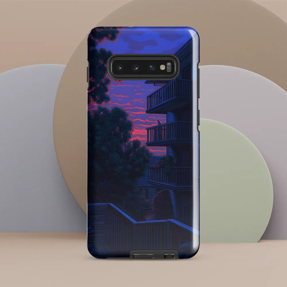 Urban Serenity at Dusk | Phone Case |  S10 Plus | Tough Case | Glossy