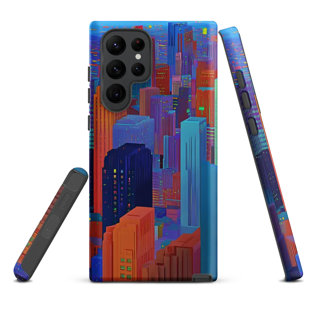 Vibrant Metropolis in Twilight