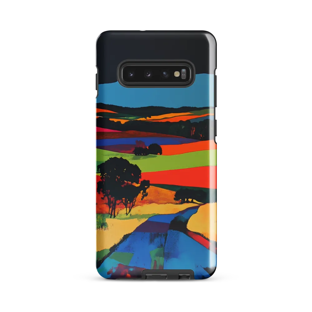 Vibrant Countryside | Phone Case |  S10 Plus | Tough Case | Glossy