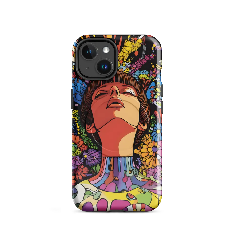 Vibrant Ecstasy: A Psychedelic Portrait