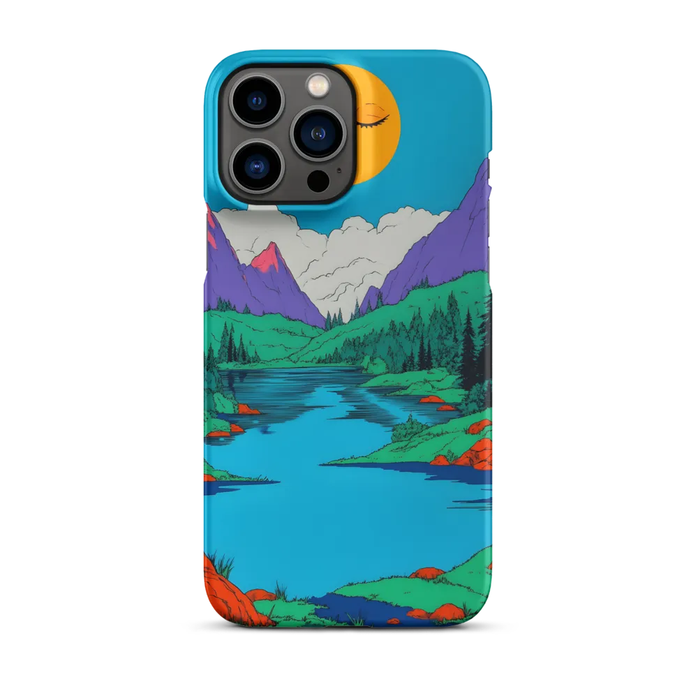 Whimsical Serenity in Vibrant Colors