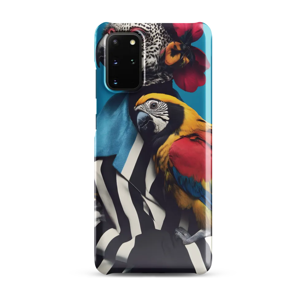 Vibrant Fusion of Flora and Fauna