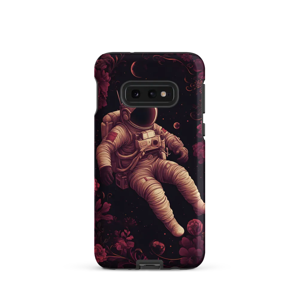 Cosmic Bloom: An Astronaut's Journey