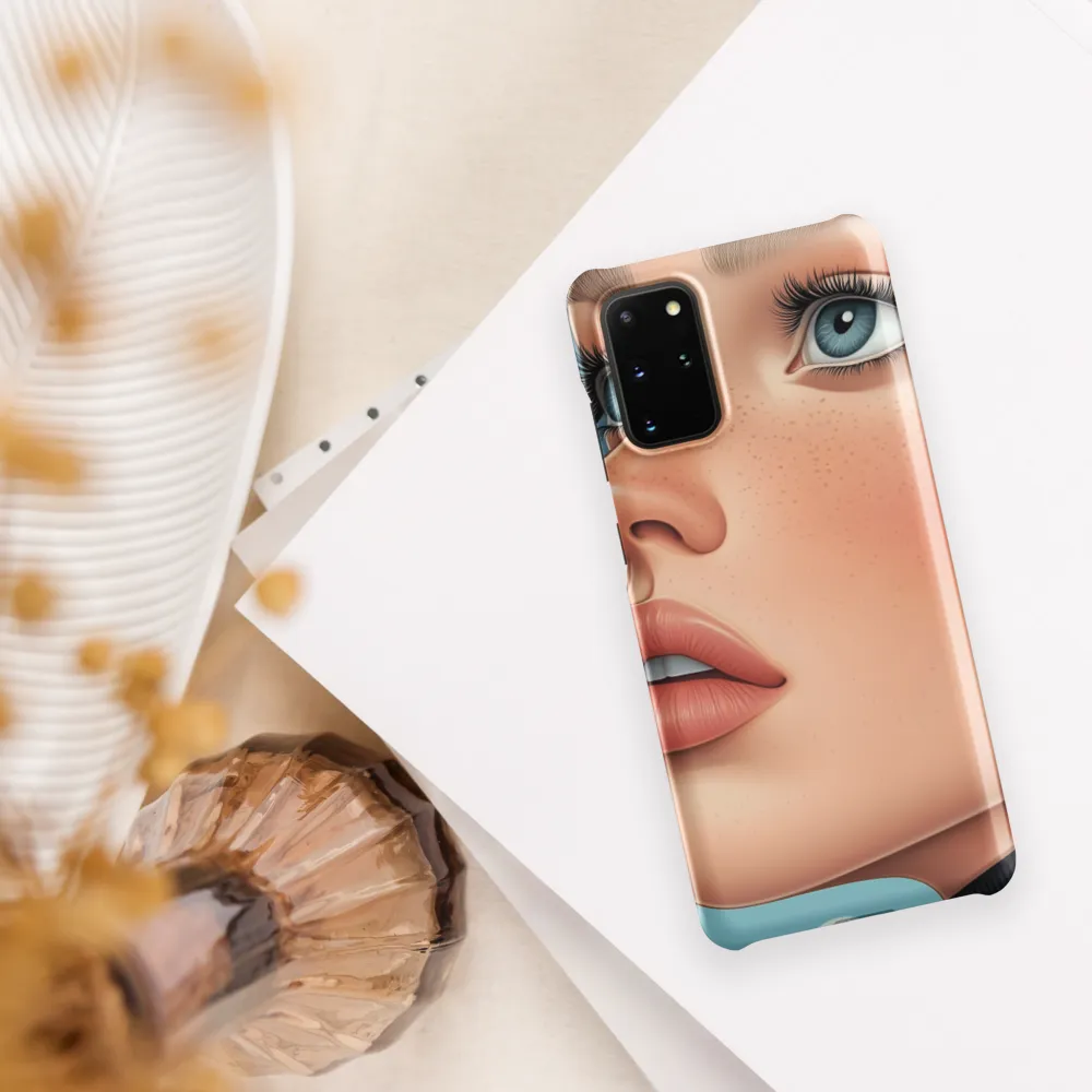 Serenity in Blue | Phone Case |  S20 Plus | Snap Case | Matte