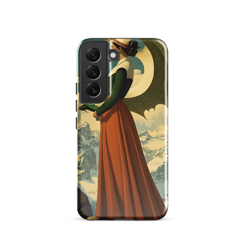 Mystic Harmony: The Dragon Keeper | Phone Case |  S22 | Tough Case | Glossy