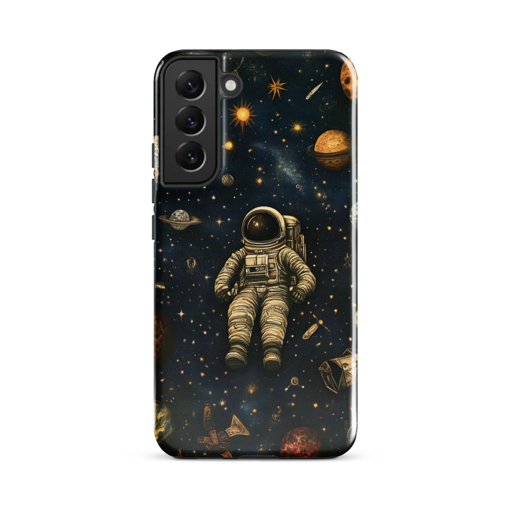 Cosmic Voyage: An Astronaut's Solitude