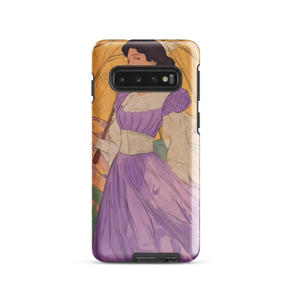 Elegance Under the Umbrella | Phone Case |  S10 | Tough Case | Glossy