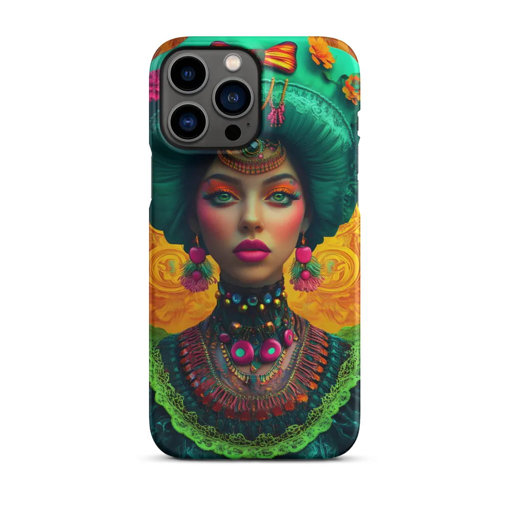 Feminine Elegance in Surreal Splendor