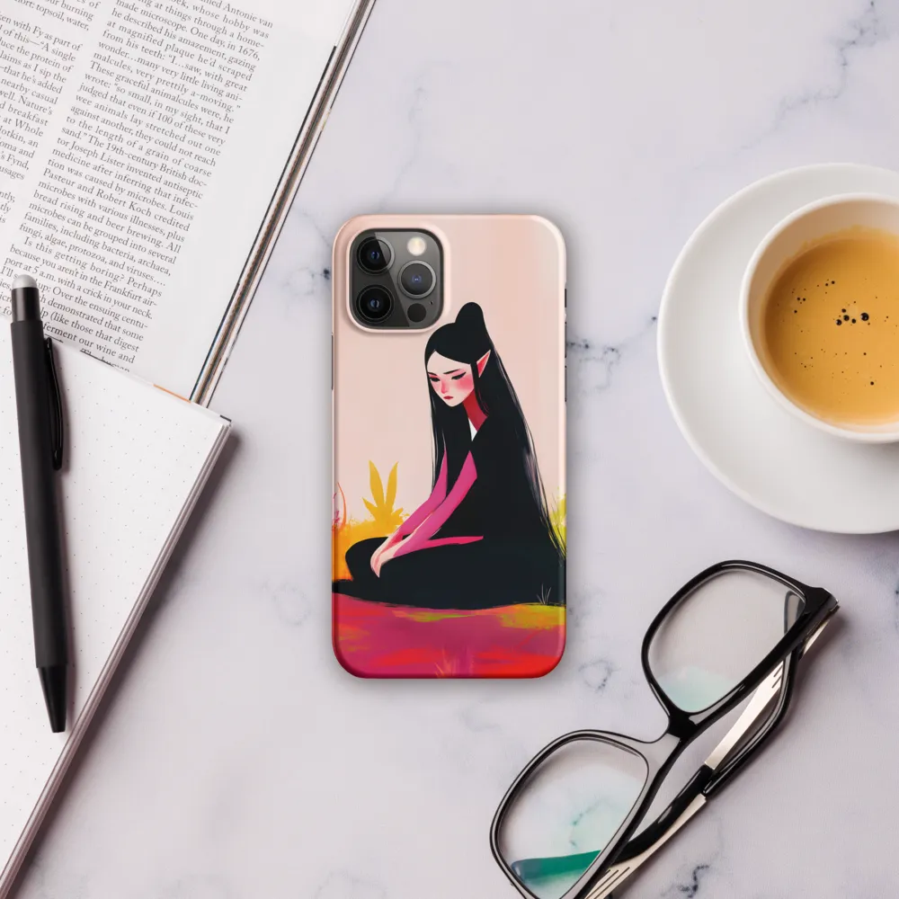 Whispers of Solitude | Phone Case |  12 Pro | Snap Case | Matte