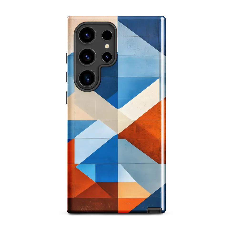 Geometric Harmony: A Vibrant Landscape
