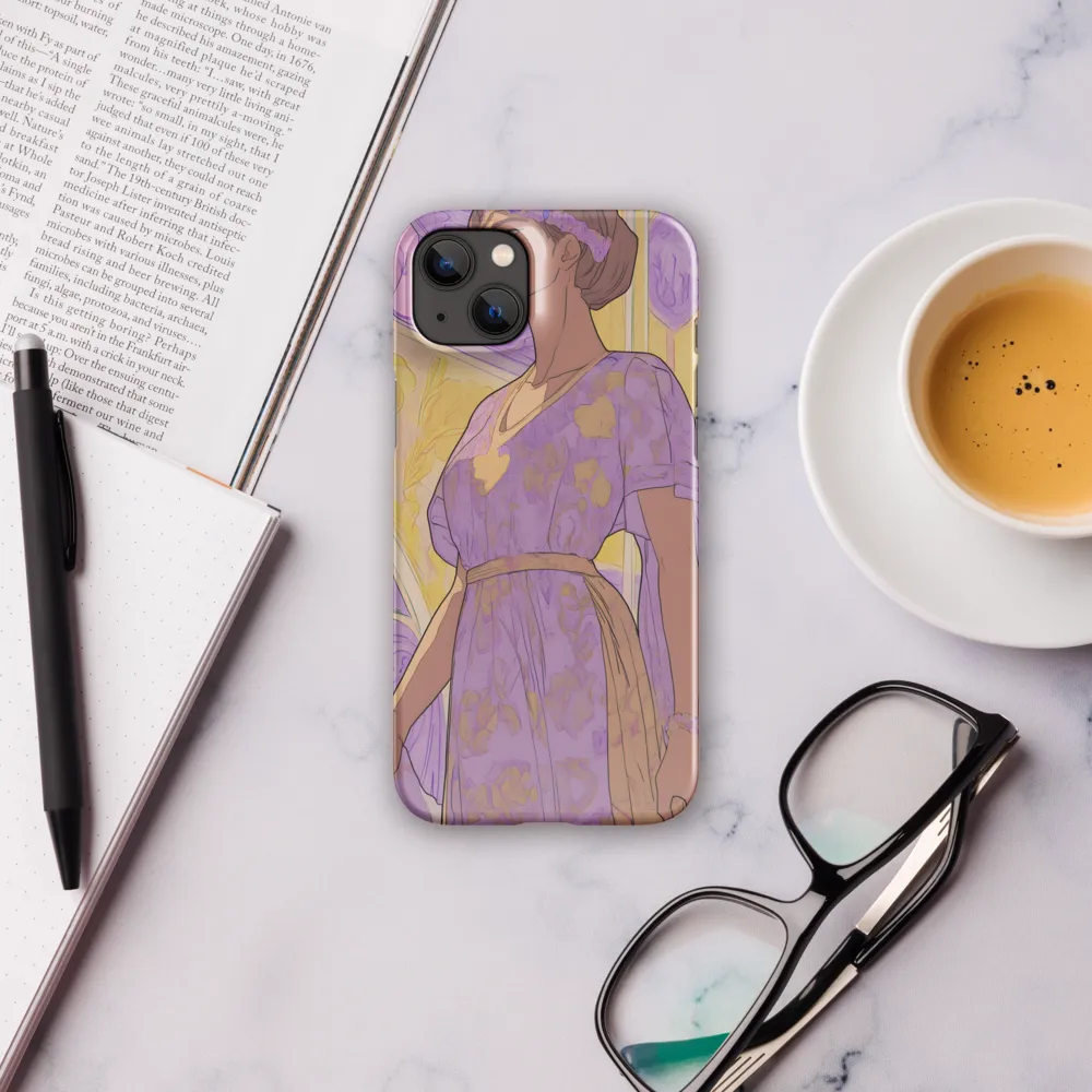 Elegance in Floral Harmony | Phone Case |  14 Plus | Snap Case | Glossy