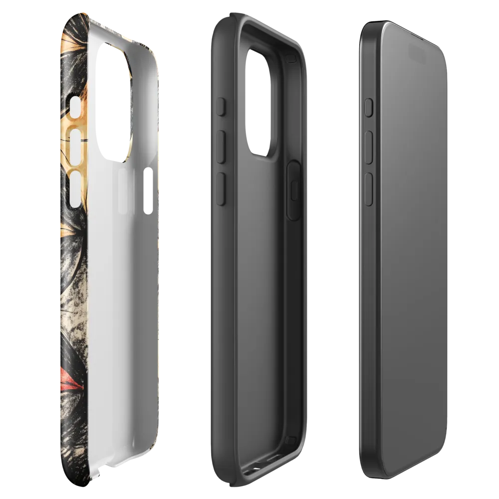 Geometric Harmony | Phone Case |  15 Pro Max | Tough Case | Glossy