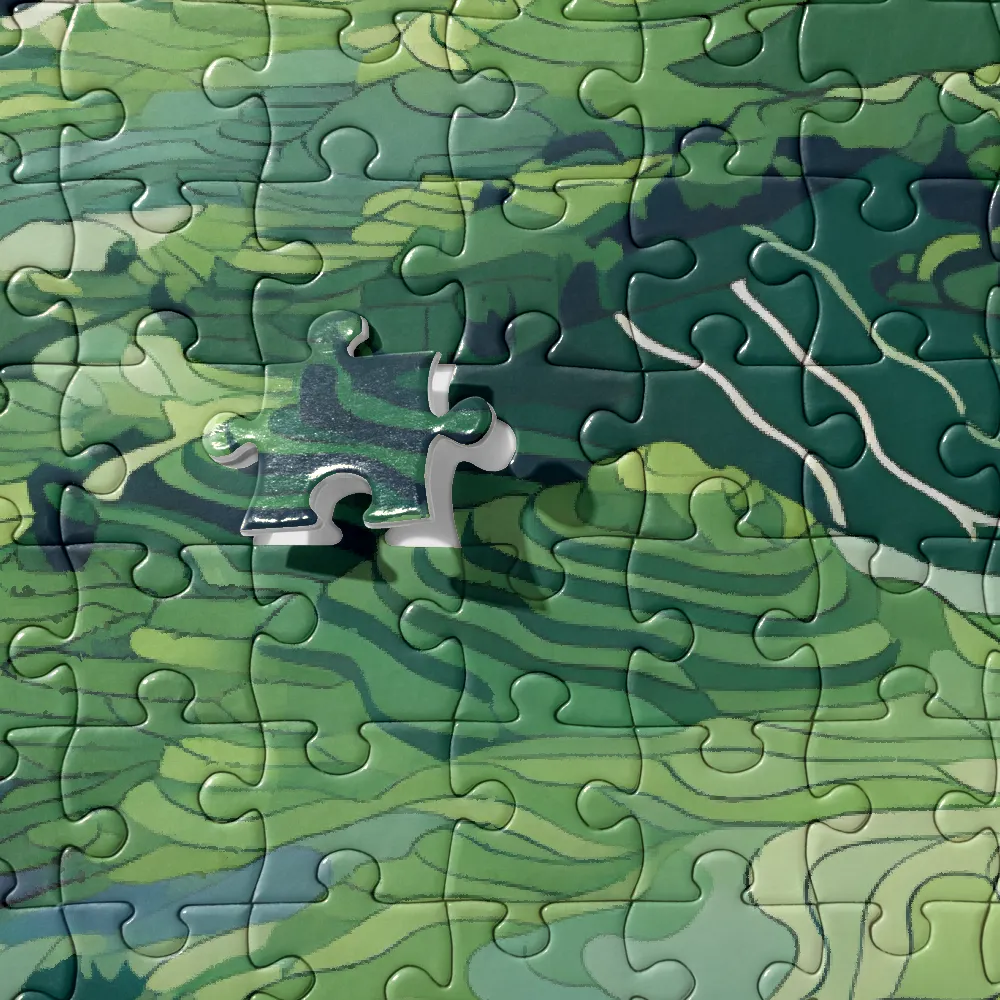 Harmony of the Lush Landscape