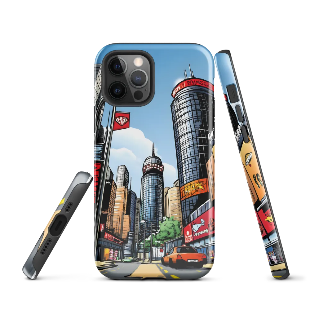 Urban Pulse: A Comic Cityscape
