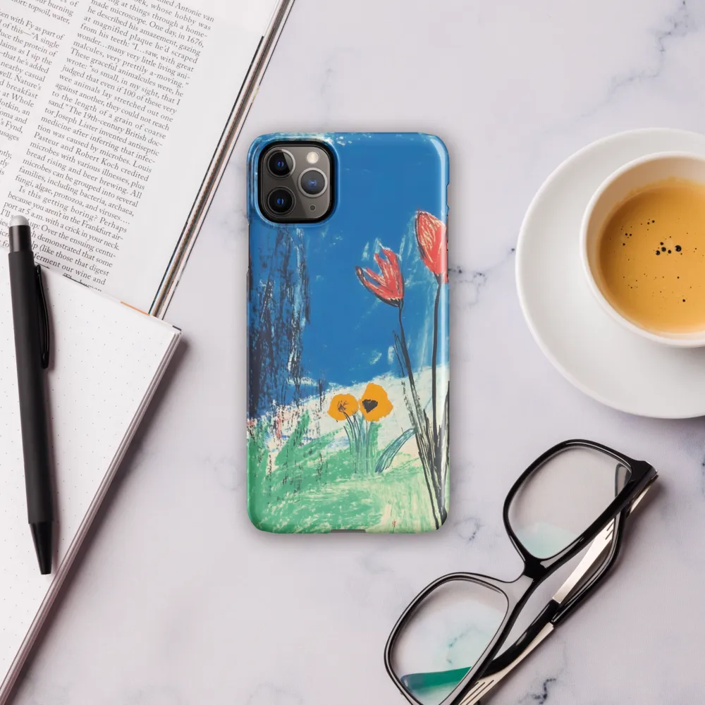 Joyful Blossoms in Blue | Phone Case |  11 Pro Max | Snap Case | Glossy