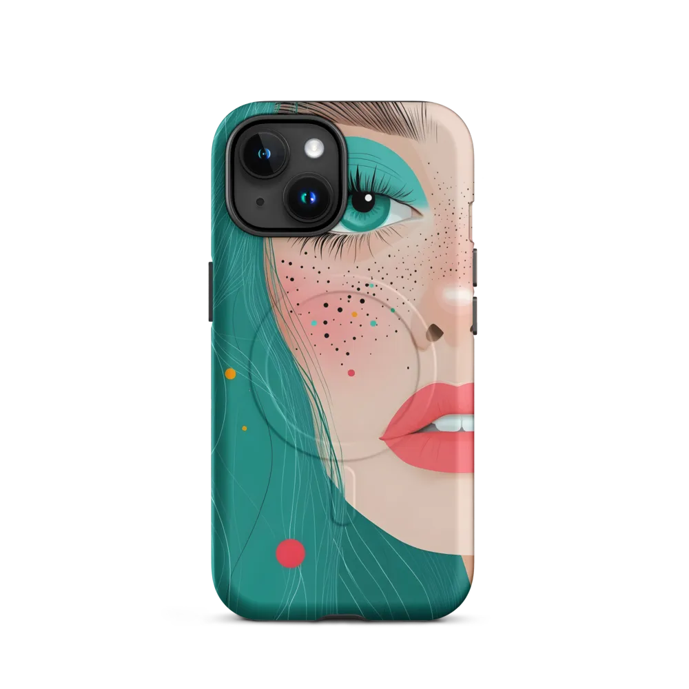 A Playful Portrait: Turquoise Temptation