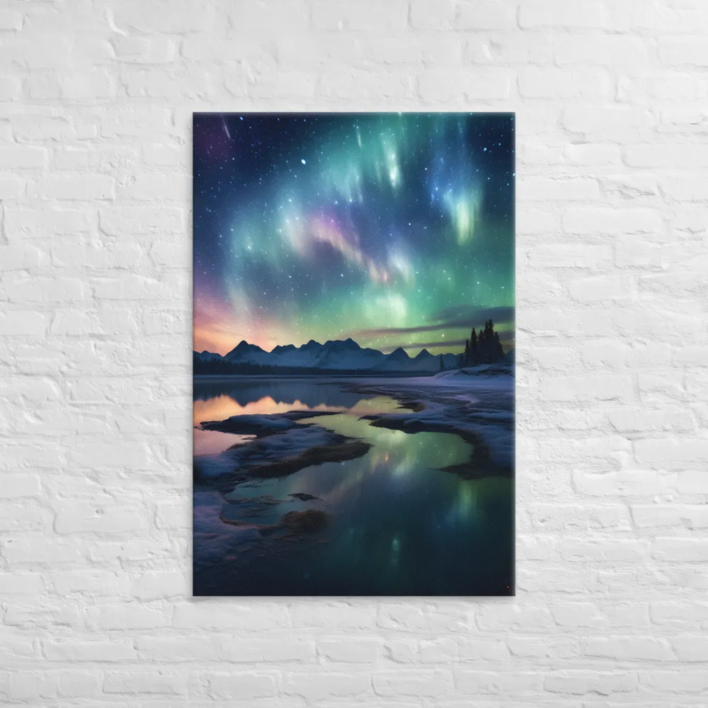 Ethereal Aurora: A Night Under the Stars