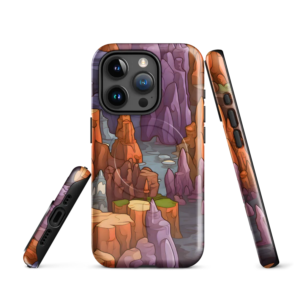 Vibrant Rockscape: A Digital Odyssey