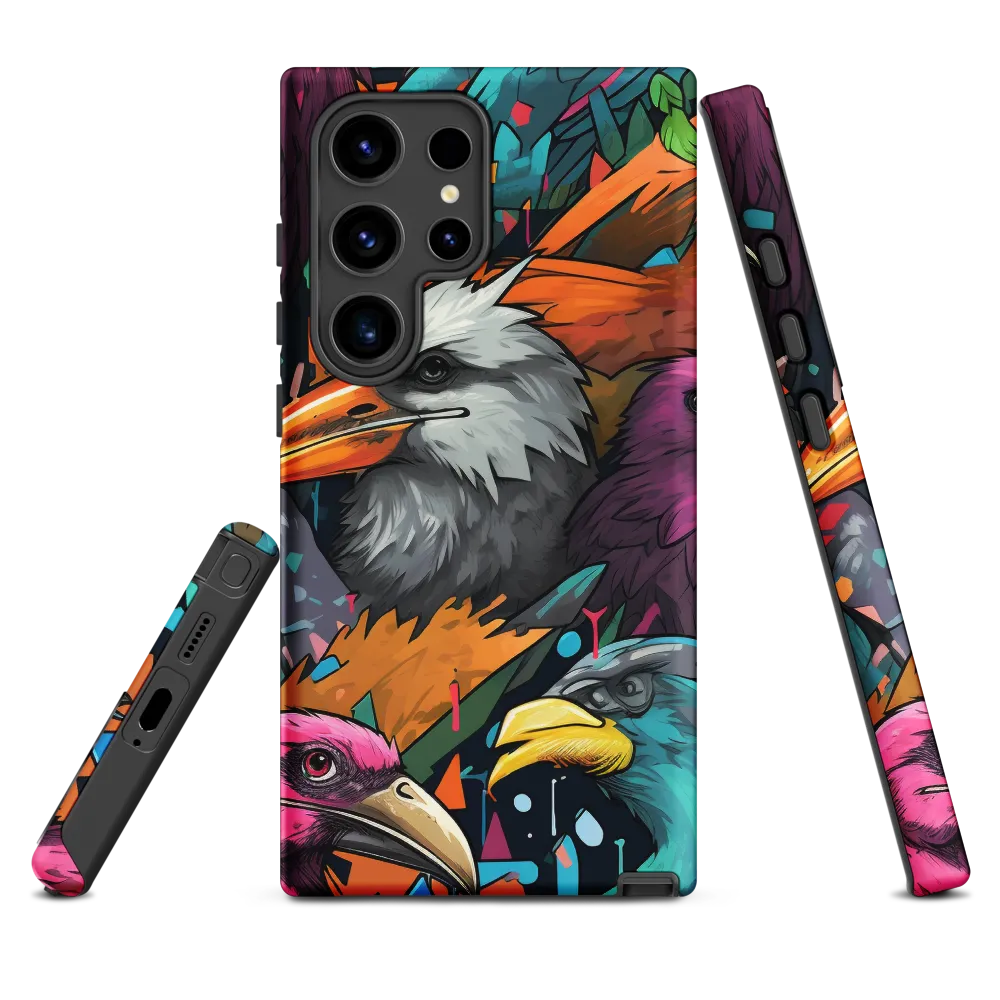 Avian Vortex: A Celebration of Color and Form