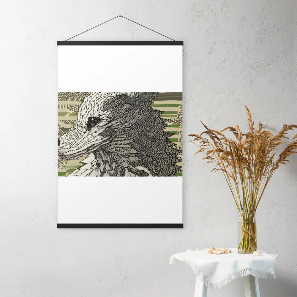 Reflections of the Forest | Poster With Black Wood Hanger | 24″×36″