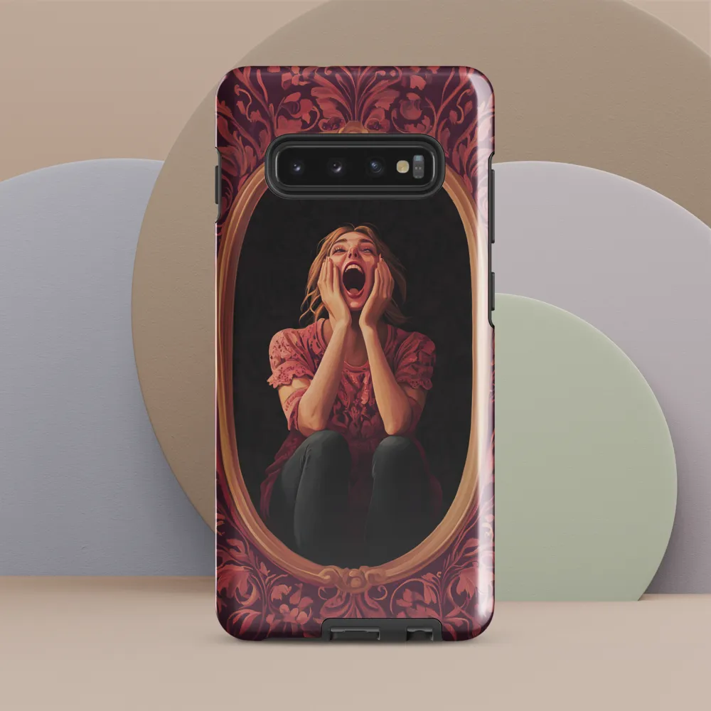 Portrait of Anguish | Phone Case |  S10 Plus | Tough Case | Glossy