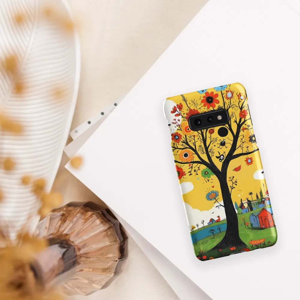 Whimsical Blooms of Life | Phone Case |  S10e | Snap Case | Matte