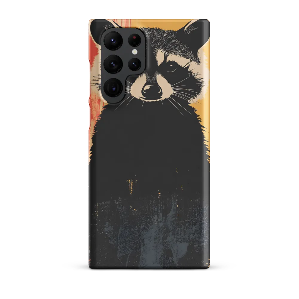 Whimsical Raccoon Portrait