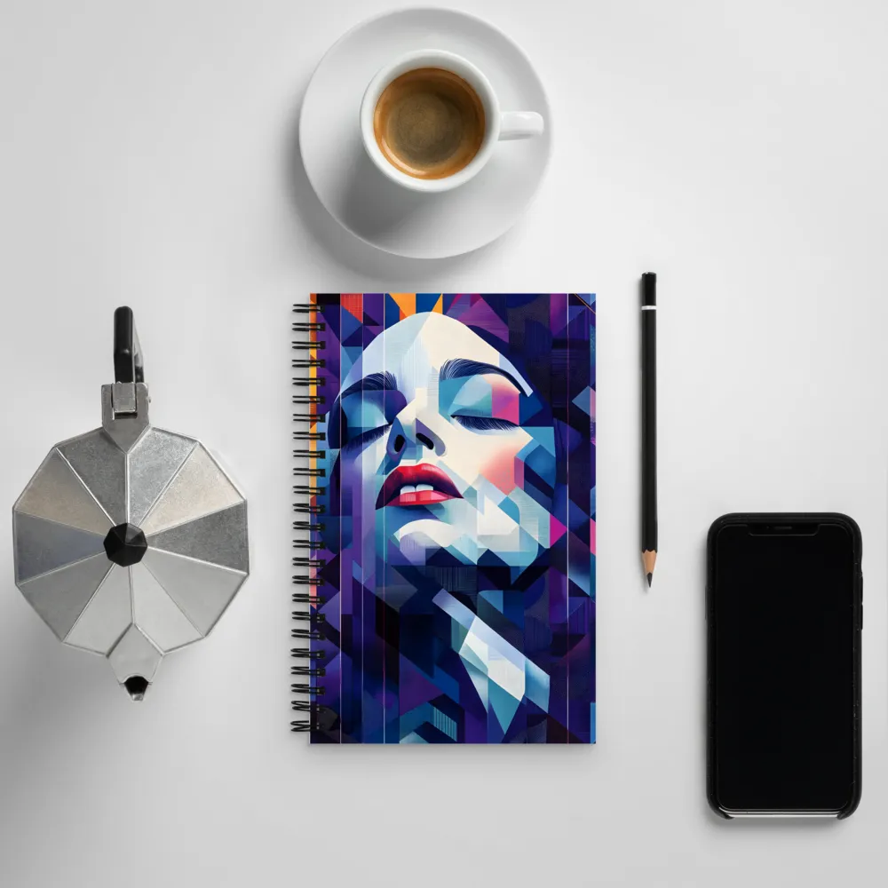 Symphony of Shades | Spiral Notebook