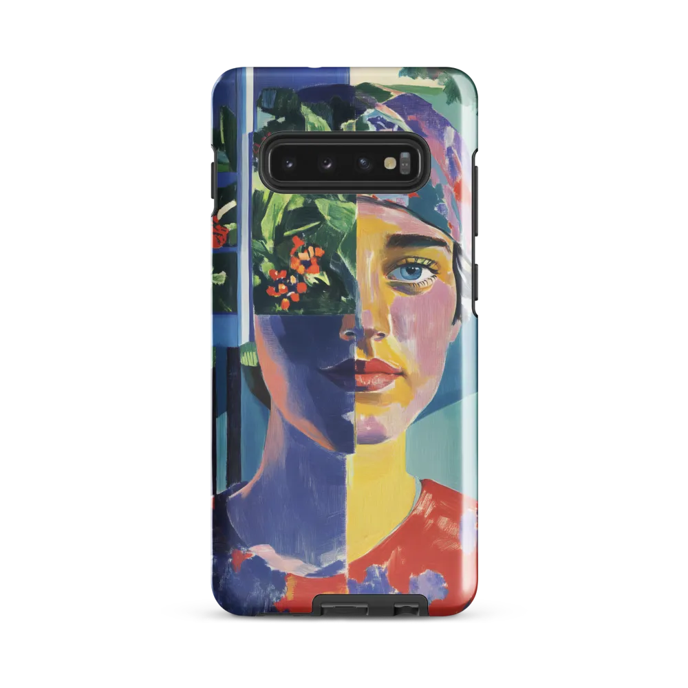 Nature's Reflection: A Portrait of Harmony | Phone Case |  S10 Plus | Tough Case | Glossy