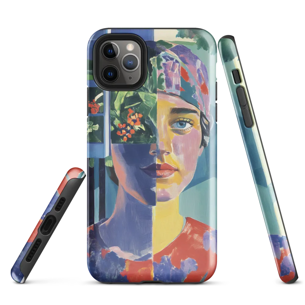 Nature's Reflection: A Portrait of Harmony | Phone Case |  11 Pro Max | Tough Case | Glossy