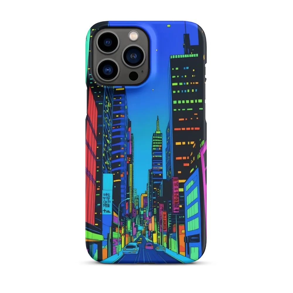 Neon Dreamscape: A Futuristic City at Dusk