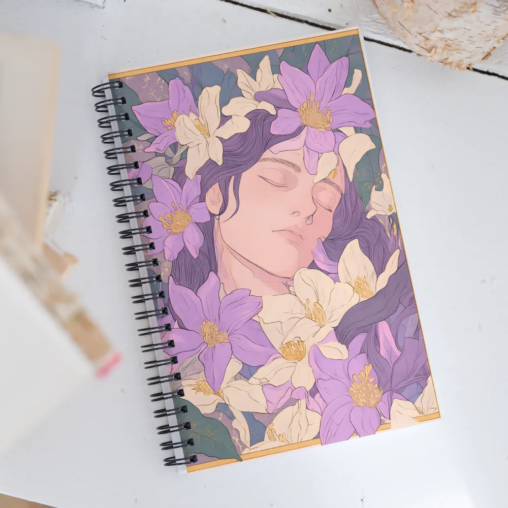 Harmony in Bloom | Spiral Notebook