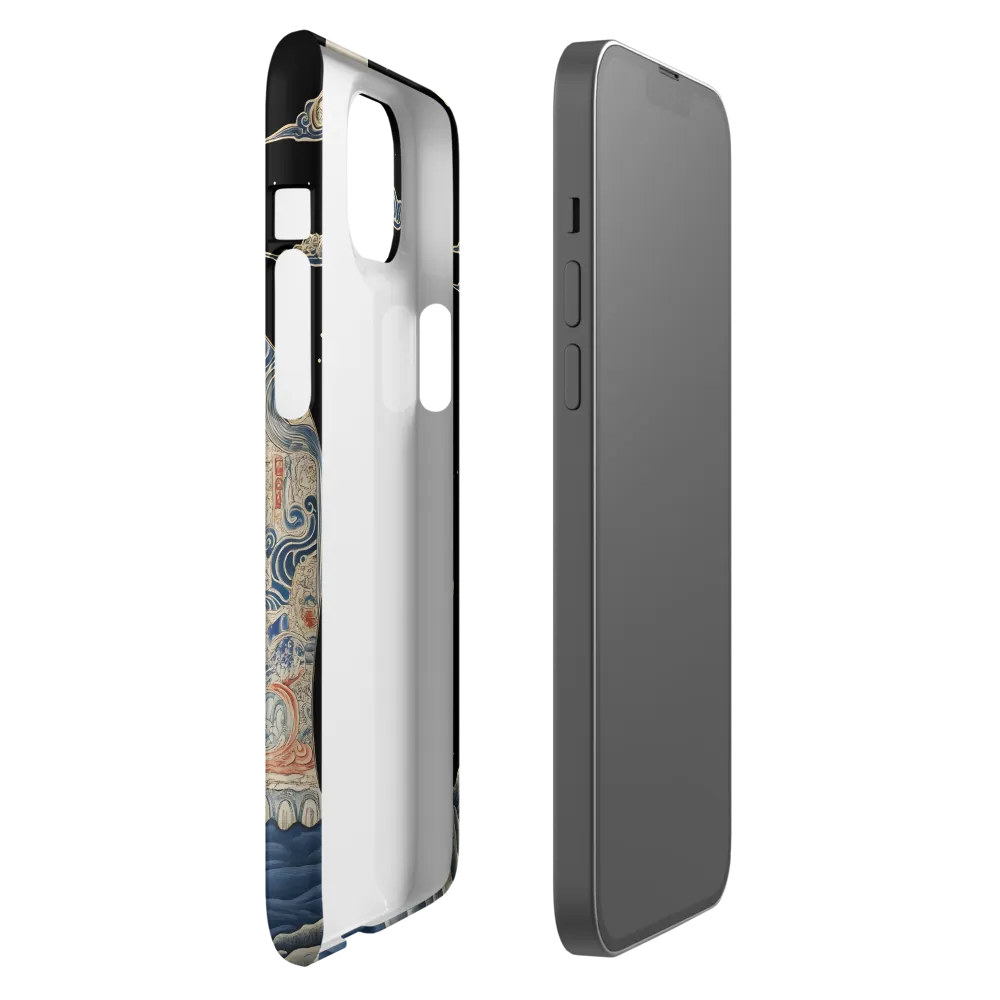 The Majestic Tale of the Painted Elephant | Phone Case |  14 Plus | Snap Case | Matte