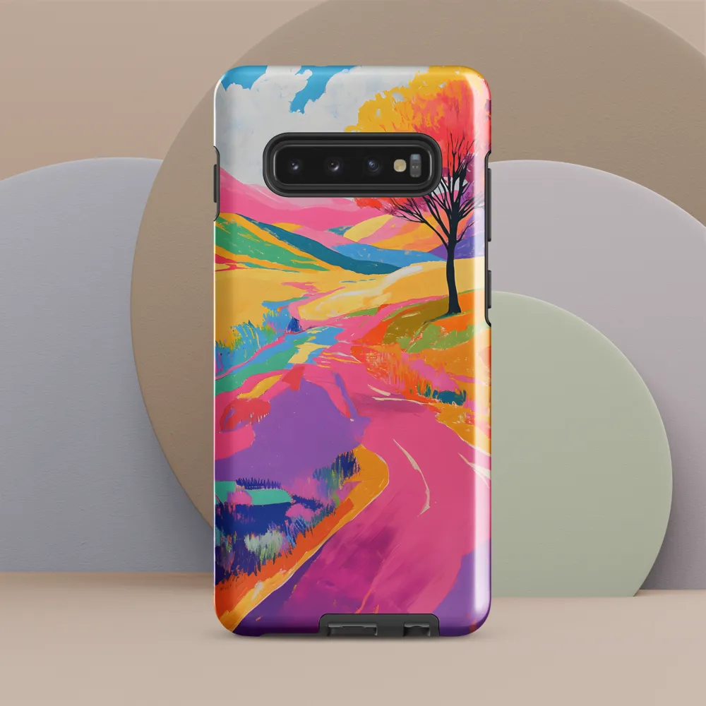 Vibrant Nature's Palette | Phone Case |  S10 Plus | Tough Case | Glossy