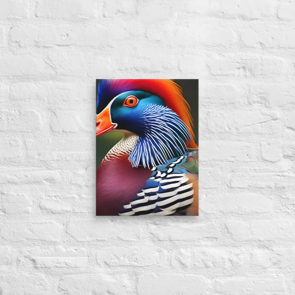 The Majestic Mandarin | Canvas | 12″×16″