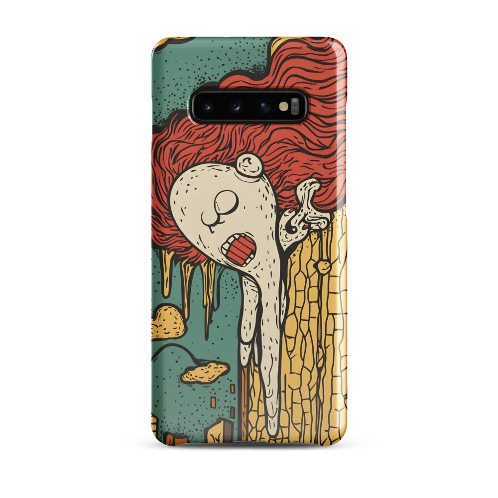 Whimsical Gaze from the Cliff | Phone Case |  S10 Plus | Snap Case | Glossy