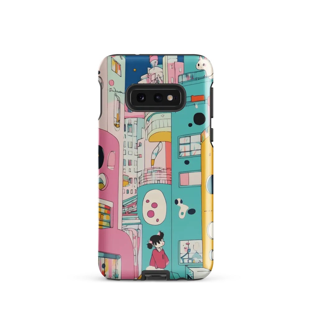 Whimsical Cityscape Dreams | Phone Case |  S10e | Tough Case | Glossy