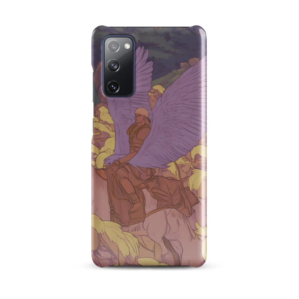 The Winged Guardian | Phone Case |  S20 FE | Snap Case | Glossy