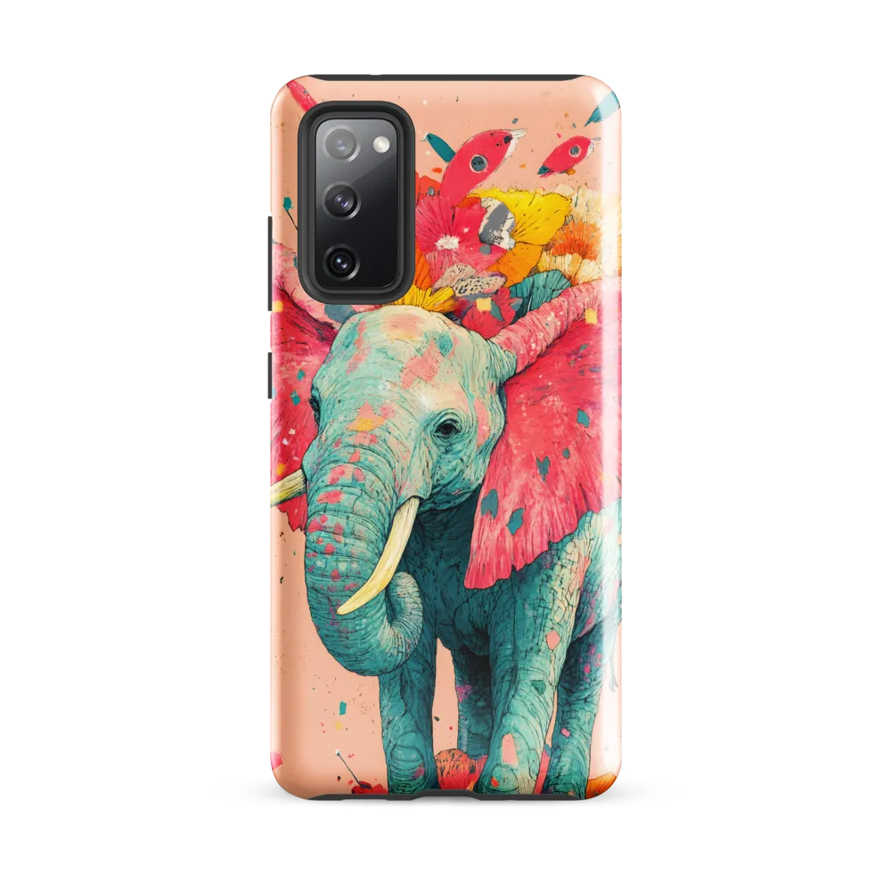 Whimsical Elegance: The Floral Elephant