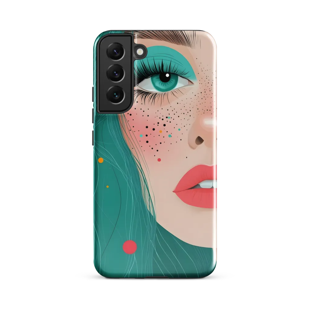 A Playful Portrait: Turquoise Temptation