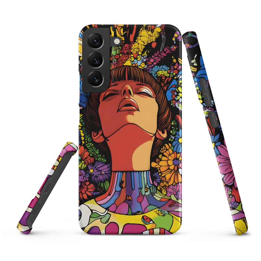 Vibrant Ecstasy: A Psychedelic Portrait