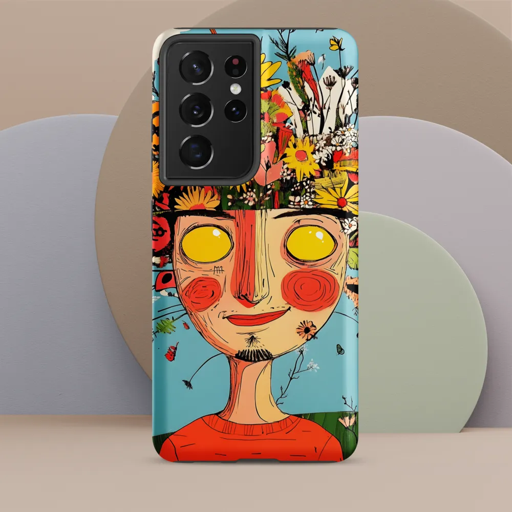 Whimsical Bloom | Phone Case |  S21 Ultra | Tough Case | Matte
