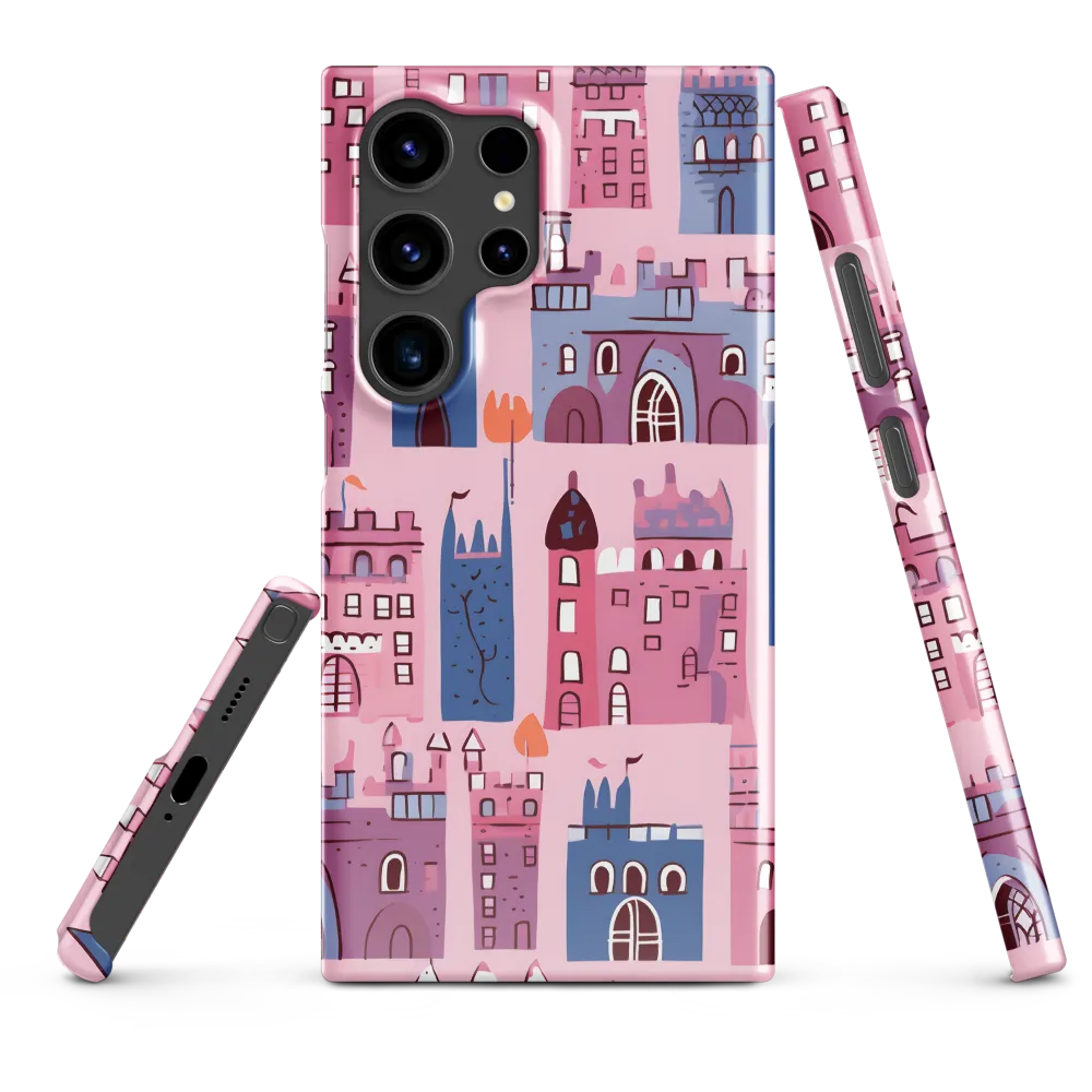 Whimsical Castles: A Playful Tapestry | Phone Case |  S24 Ultra | Snap Case | Glossy