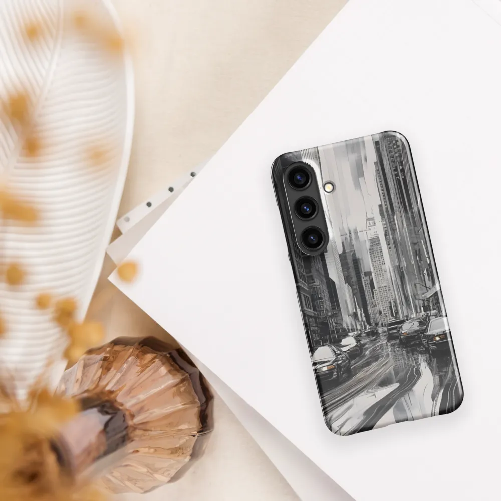 Reflections of Urban Life | Phone Case |  S24 | Snap Case | Glossy