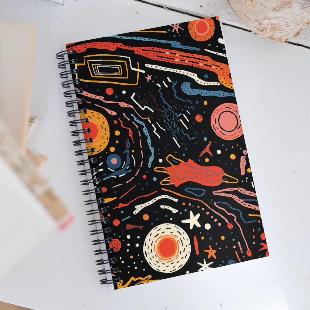 Cosmic Whimsy | Spiral Notebook