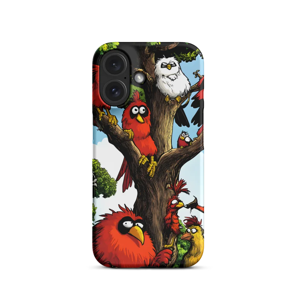Whimsical Avian Gathering