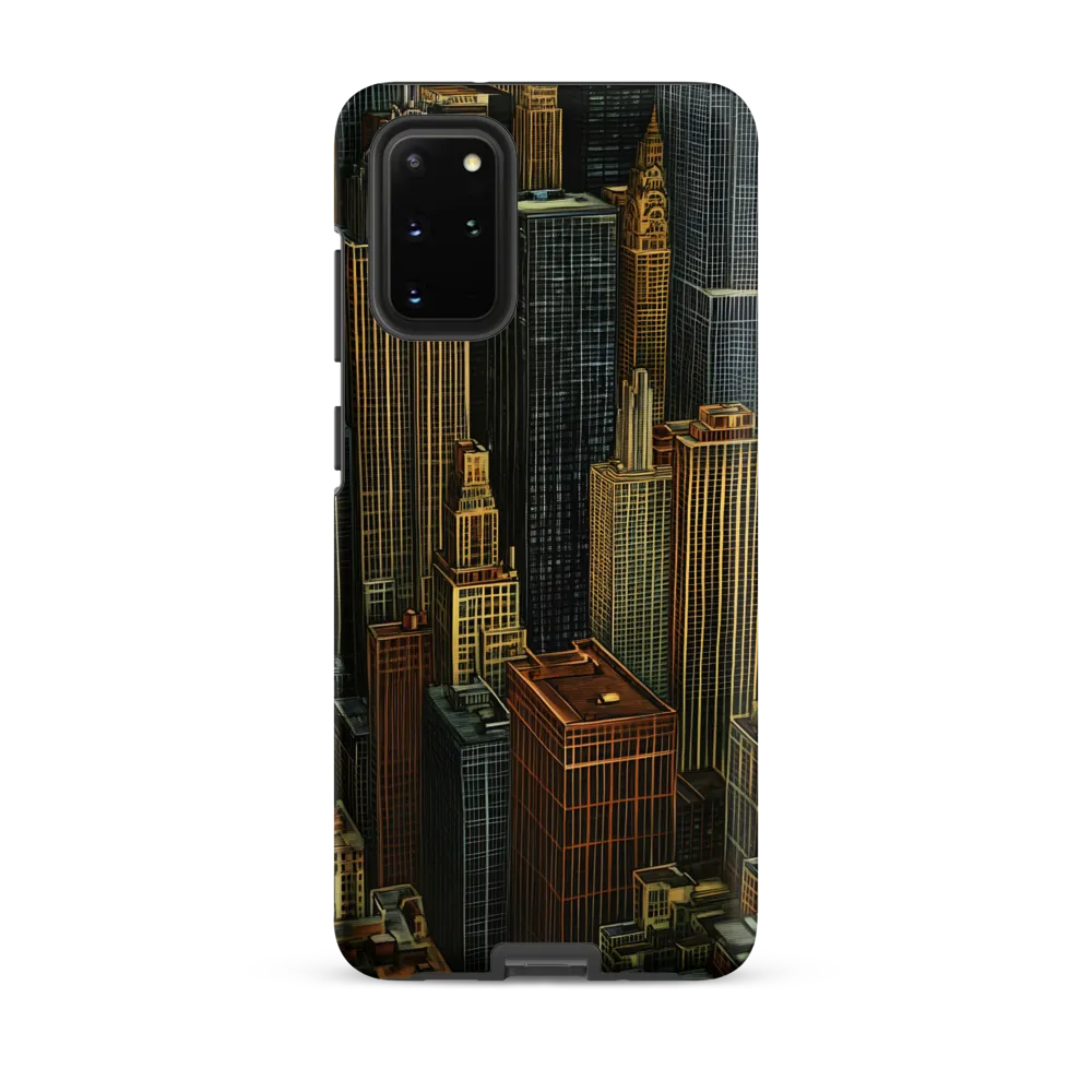 Urban Elegance: A Golden Cityscape