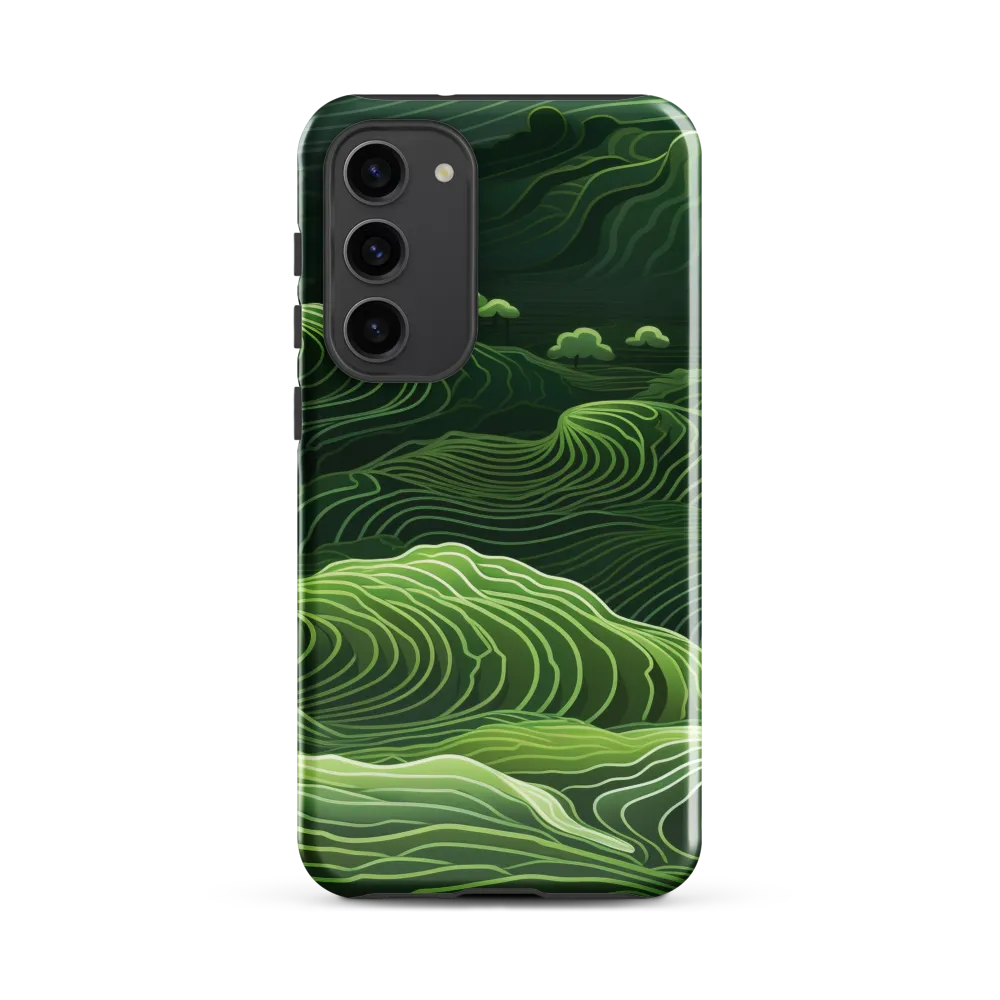 Whispers of Green Hills | Phone Case |  S23 Plus | Tough Case | Glossy