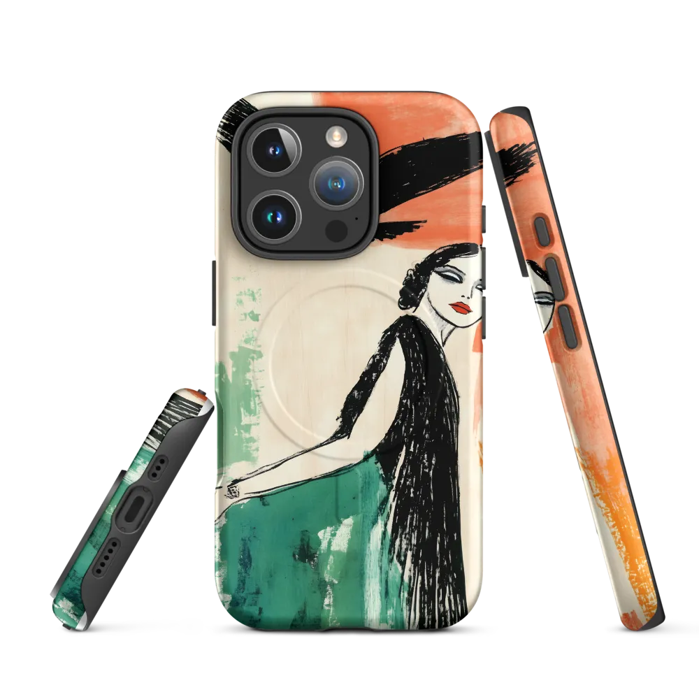 Elegance in Flight | Phone Case |  16 Pro | MagSafe® Tough Case | Matte
