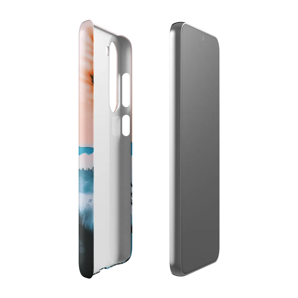 Tranquil Dawn Over Mountains | Phone Case |  S23 Plus | Snap Case | Matte